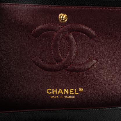 Chanel Caviar Quilted Medium Double Flap Black 6 of 8