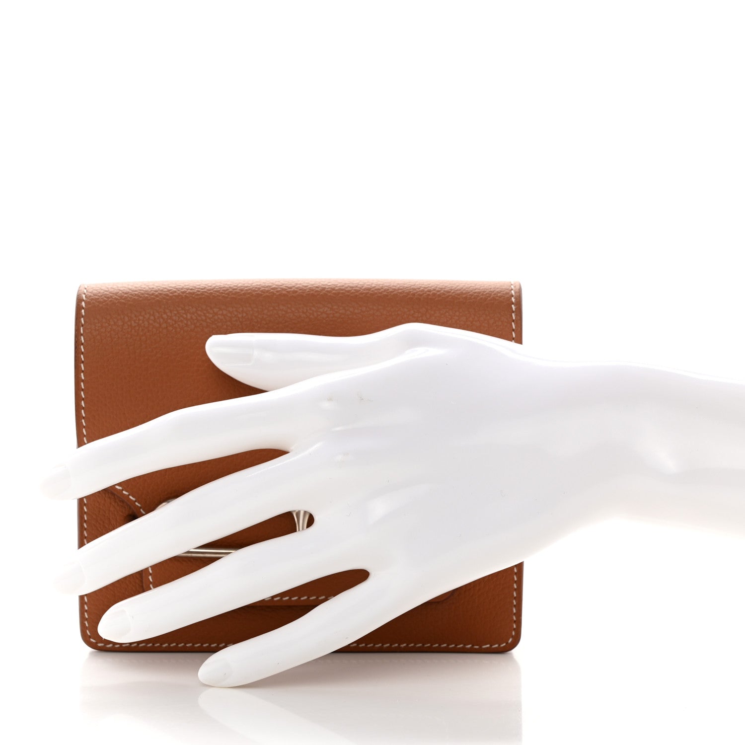 Hermes Evercolor Roulis Slim Wallet Gold 2 of 8