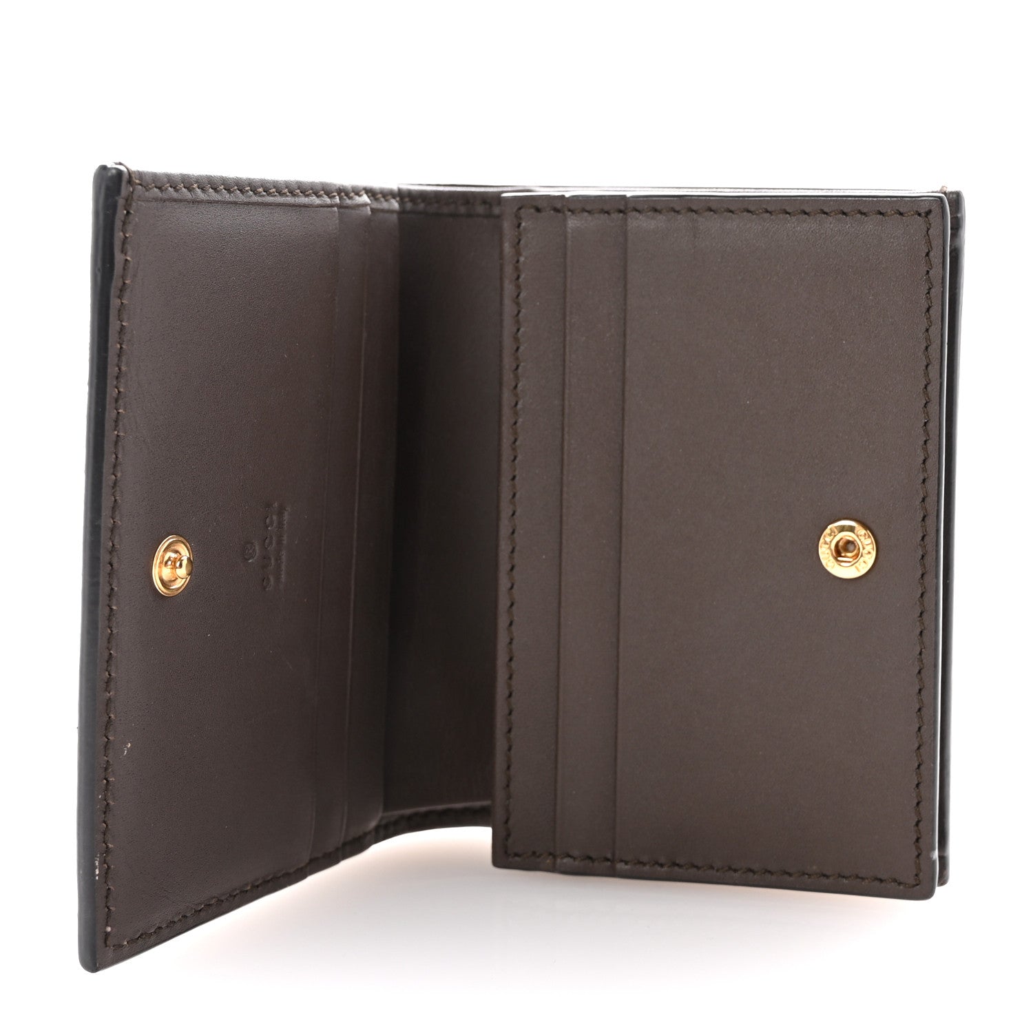 Gucci GG Supreme Monogram Card Case Beige 5 of 7