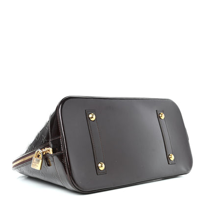 Louis Vuitton Vernis Alma GM Amarante 4 of 11