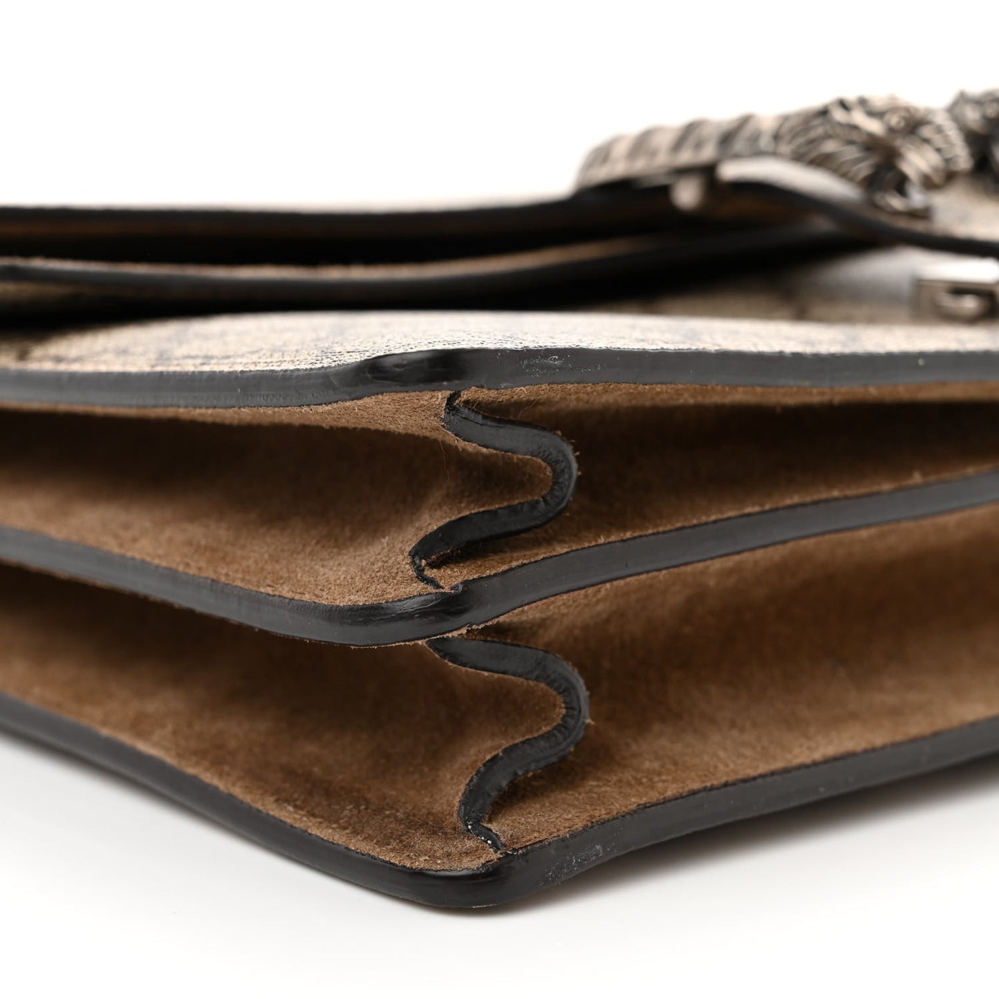 GG Supreme Monogram Medium Dionysus Shoulder Bag Taupe