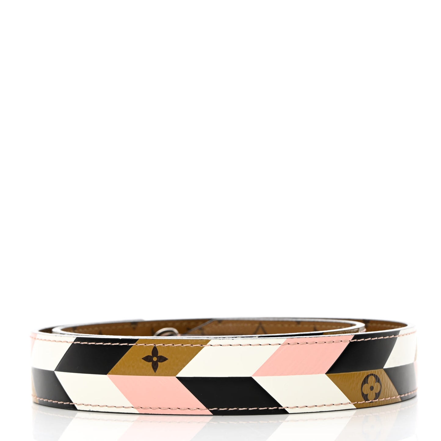 Epi Reverse Monogram Bandouliere Shoulder Strap XL Multicolor