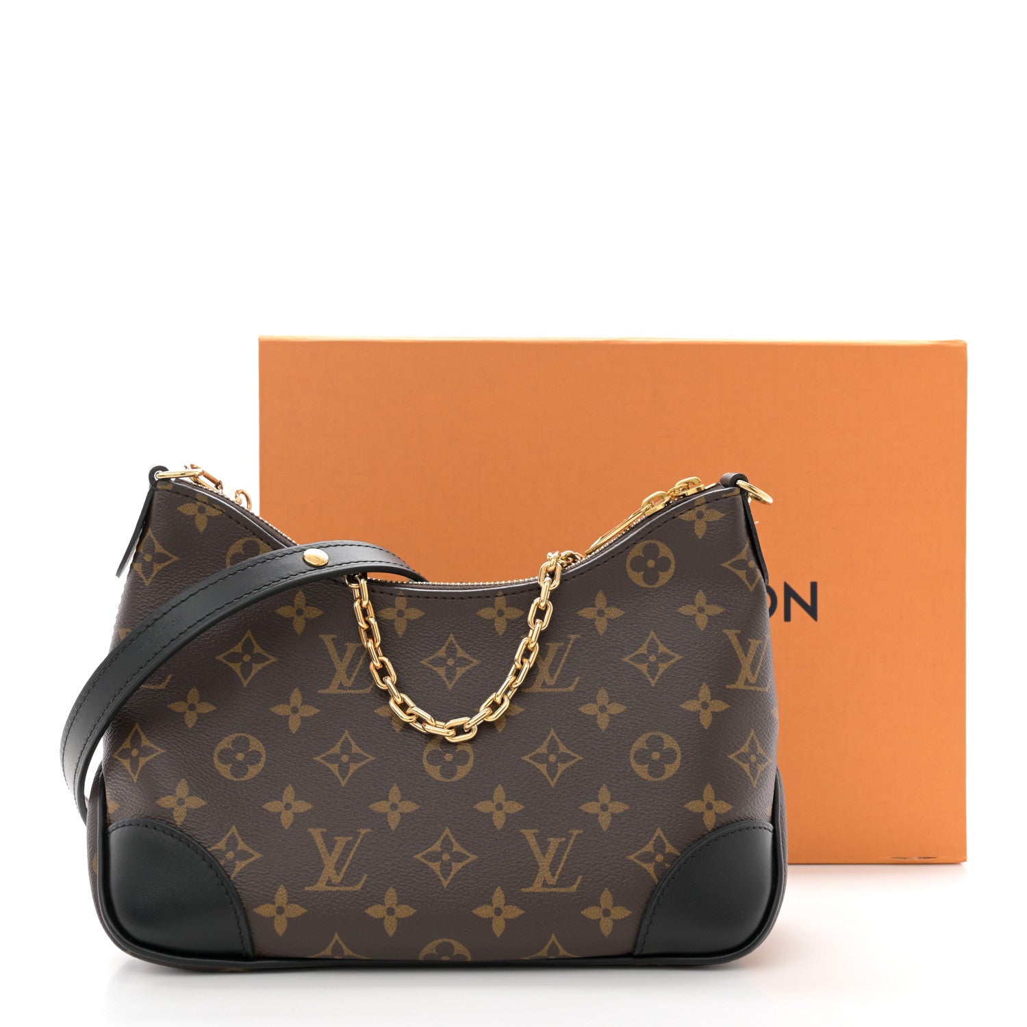 Louis Vuitton Monogram Boulogne NM Black 10 of 10