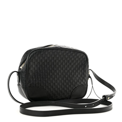 Gucci Microguccissima Mini Bree Messenger Bag Black 2 of 11