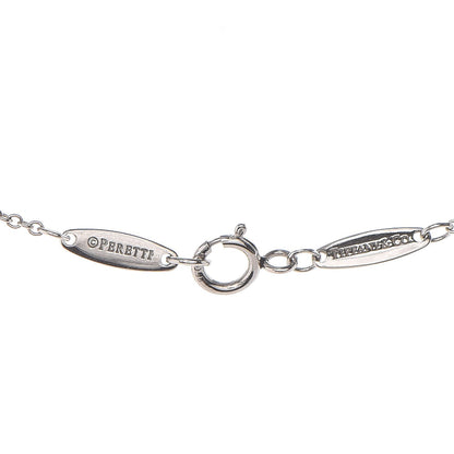 Tiffany Platinum Diamond .08ct Elsa Peretti Diamonds by the Yard Pendant Necklace 4 of 7