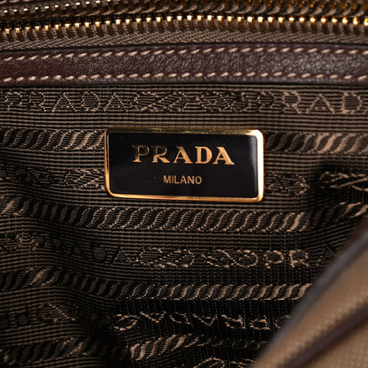 Prada Jacquard Logo Camera Bag Corda Bruciato 6 of 15