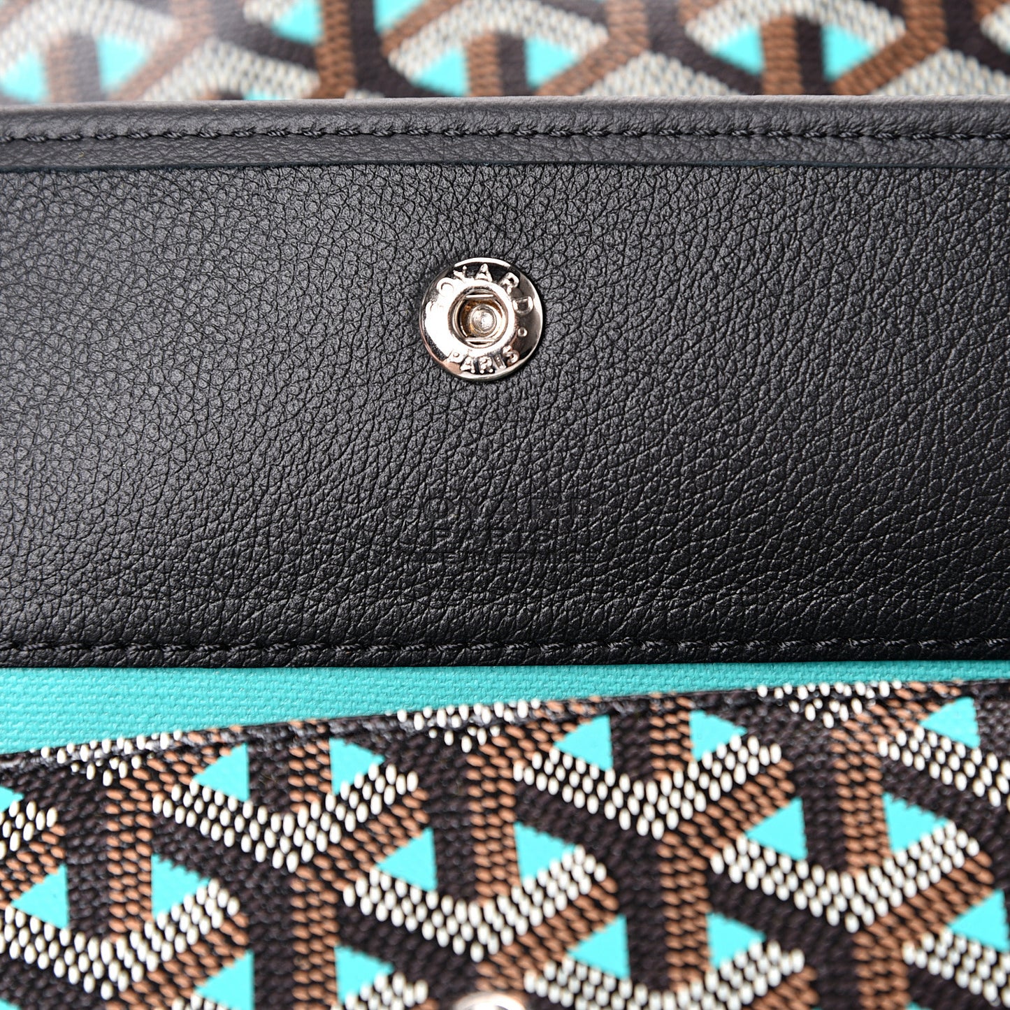 Goyardine Saint Louis Claire Voie PM Black Blue