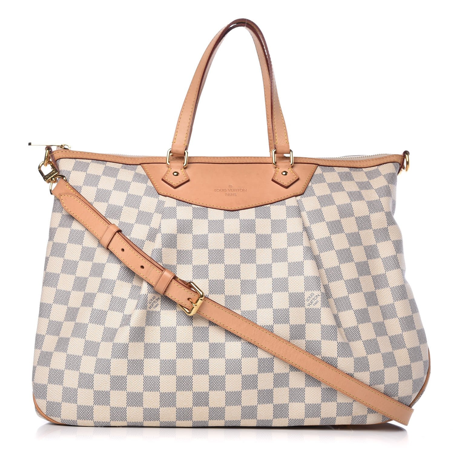Louis Vuitton Damier Azur Siracusa GM 1 of 7