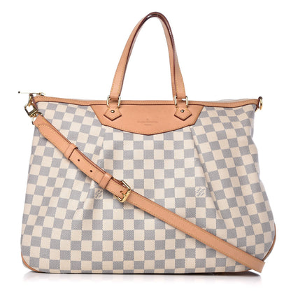 Louis Vuitton Damier Azur Siracusa GM 1 of 7