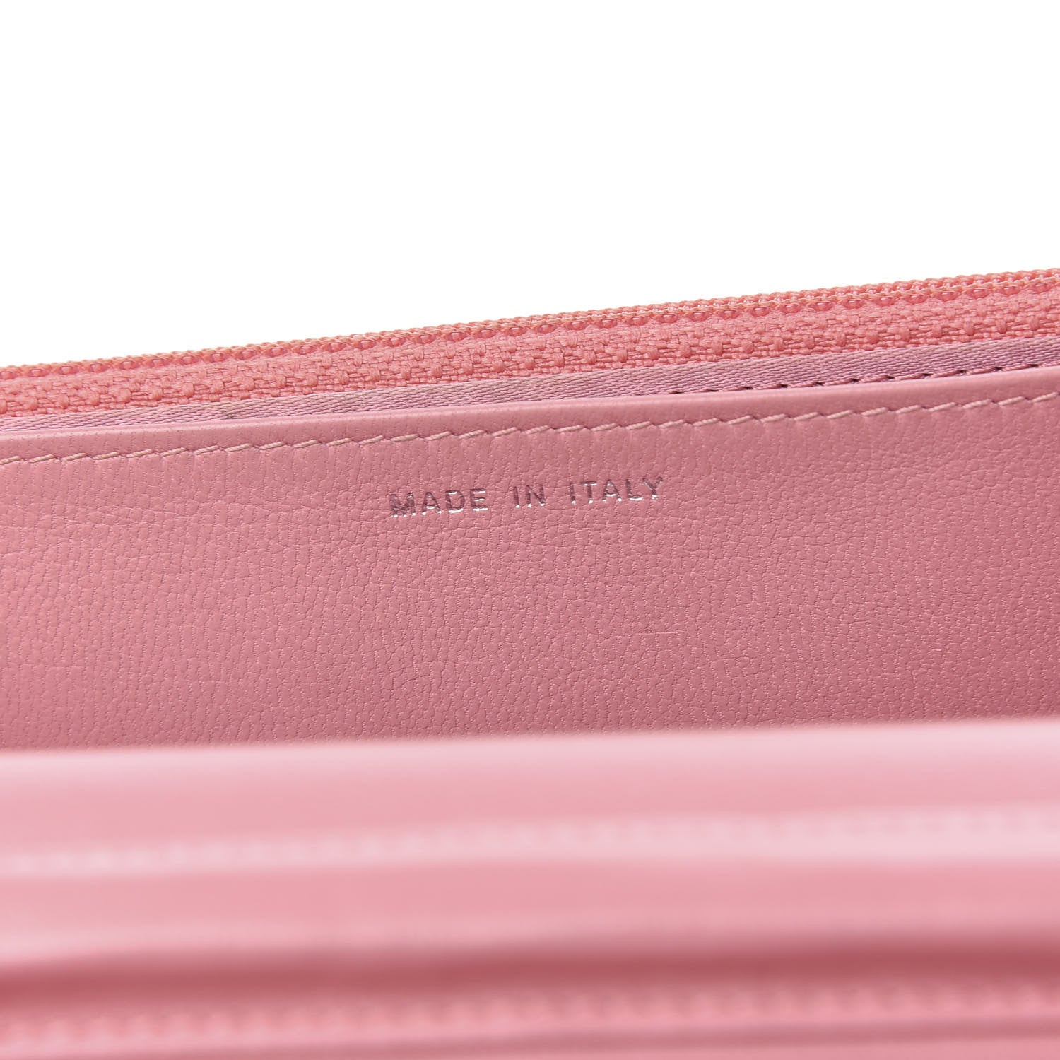 Chanel Lambskin Camellia Embossed Wallet On Chain WOC Pink 7 of 12