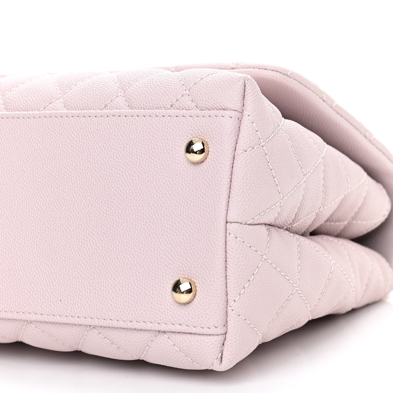 Chanel Caviar Quilted Small Coco Handle Flap Lilas Lilac 10 of 10
