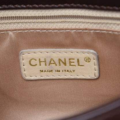 Chanel Lambskin Small Bubble Quilt Flap Bag Brown 8 of 8