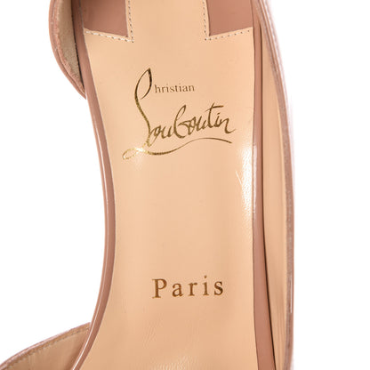 Christian Louboutin Patent Iriza 100 Pumps 40 Nude 7 of 8