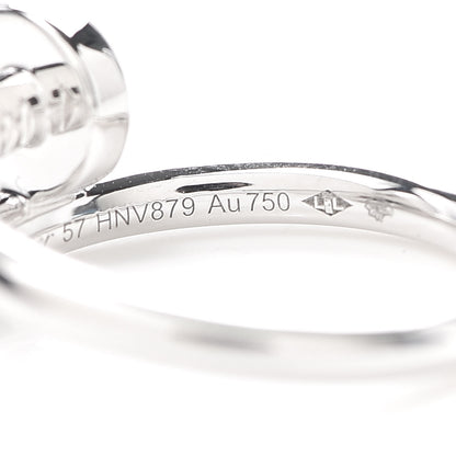 Cartier 18K White Gold Juste Un Clou Ring 57 8 5 of 7