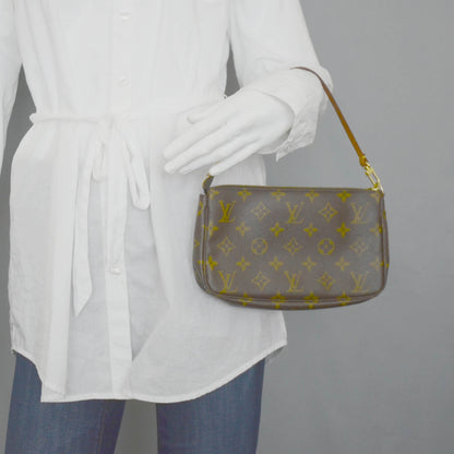Louis Vuitton Monogram Pochette Accessories Bag 2 of 9