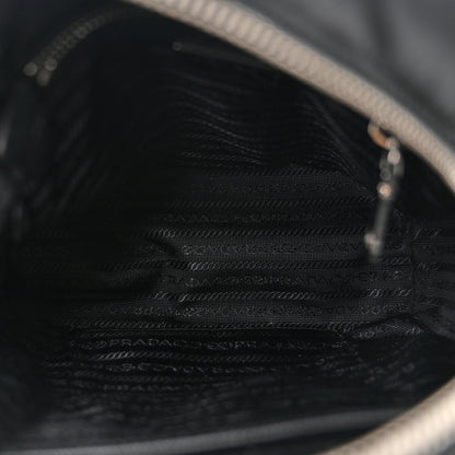 Prada Nylon Tessuto Impuntu Quilted Backpack Black 5 of 10