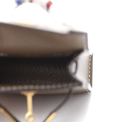 Hermes Tadelakt Mini Kelly Twilly Bag Charm Etoupe 4 of 7