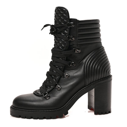 Christian Louboutin Nappa Mad 70 Ankle Boots 40.5 Black 1 of 6
