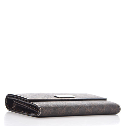 Gucci GG Supreme Monogram Joy Continental Snap Oranizer Wallet Dark Brown 4 of 9