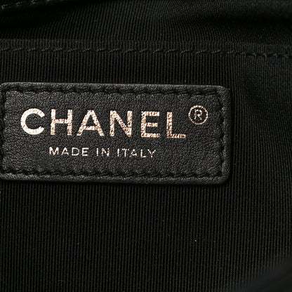 Chanel Calfskin Quilted Medium Bubbly Flap Black 6 of 13