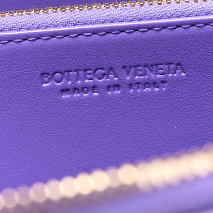 Bottega Veneta Nappa Intrecciato Zip Around Wallet Purple 6 of 8