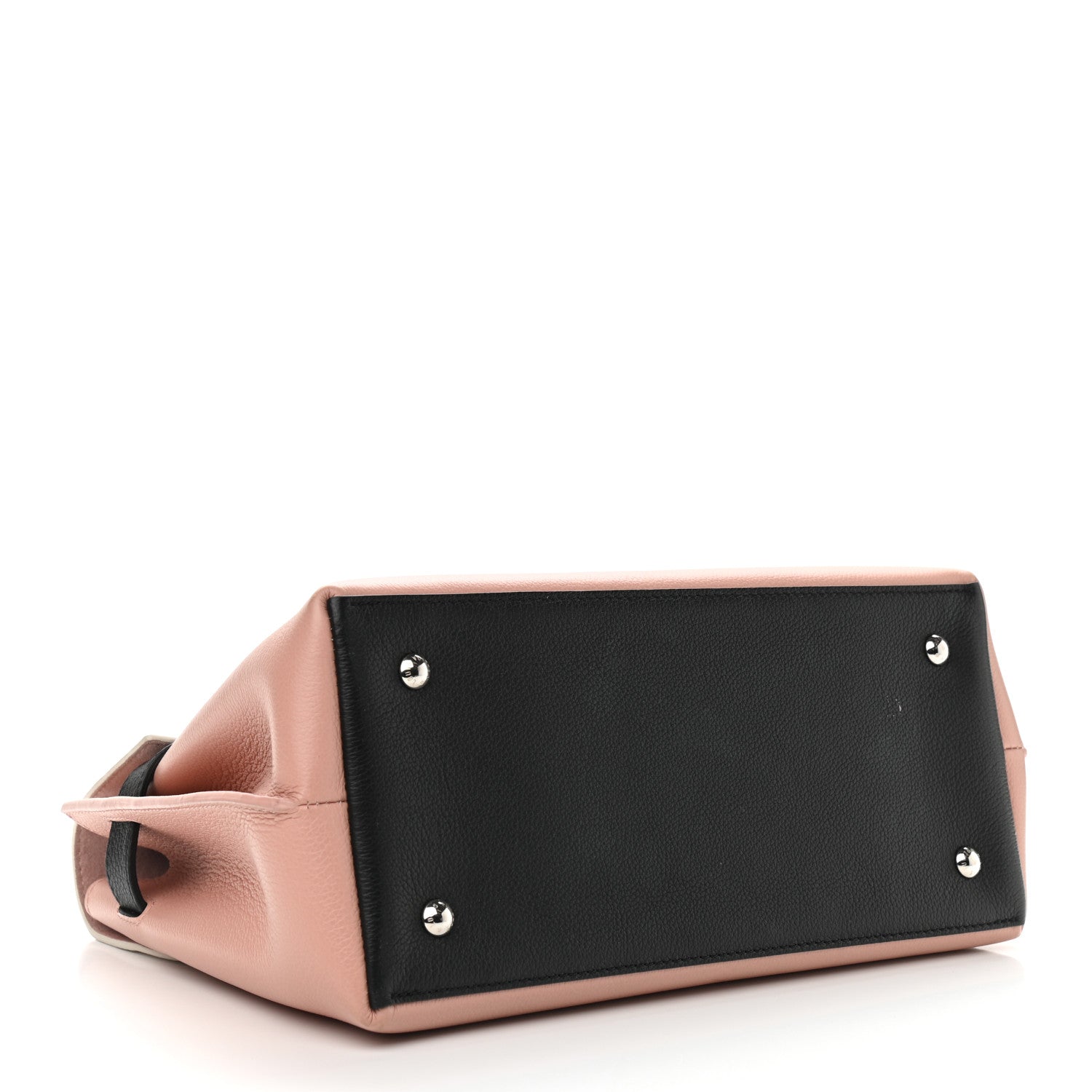 Louis Vuitton Soft Calfskin Lockme Ever Rose Ballet White Maito Black 4 of 10
