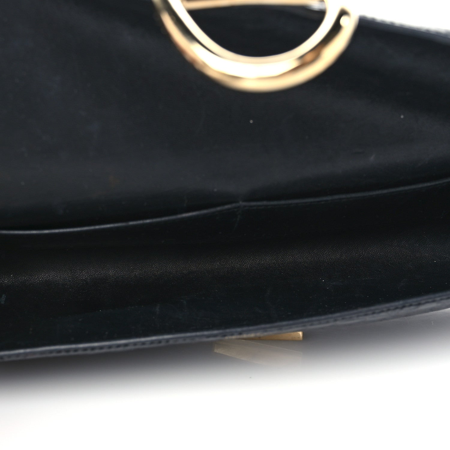 Hermes Shiny Niloticus Crocodile Egee Clutch Black 5 of 7