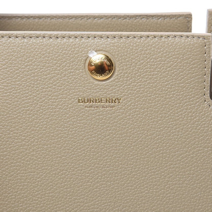 Burberry Calfskin Small Title Bag Honey 6 of 9
