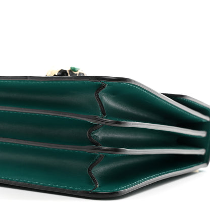Bulgari Calfskin Serpenti Forever Top Handle Emerald Green 12 of 12