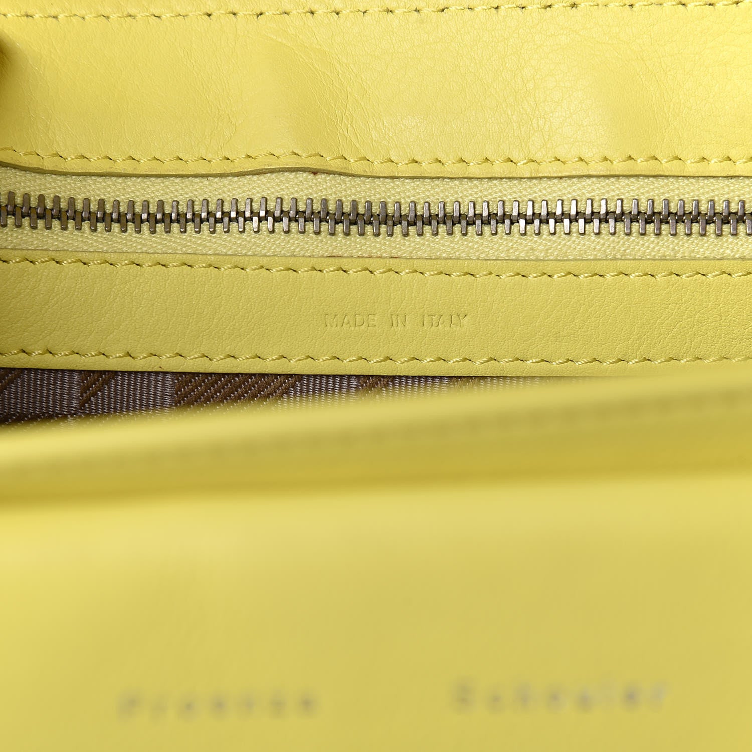 Proenza Schouler Calfskin PS11 Classic Shoulder Bag Lemon 11 of 21