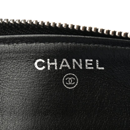 Chanel Caviar Quilted Small Zipped Pouch Black 6 of 8