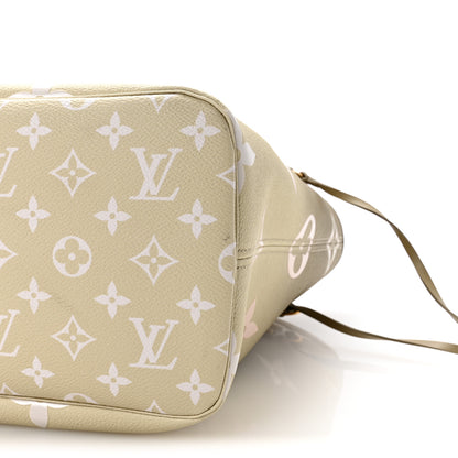 Louis Vuitton Monogram Giant Spring In The City Neverfull MM Sunset Kaki 10 of 10