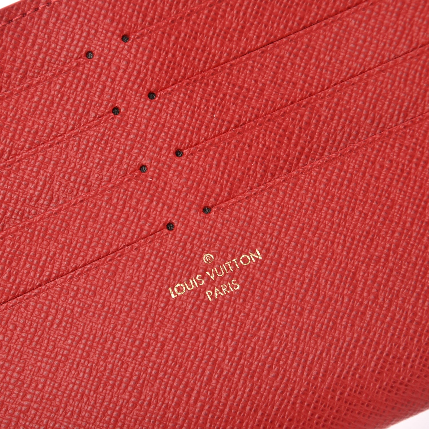 Louis Vuitton Calfskin Pochette Felicie Card Holder Insert 5 of 7