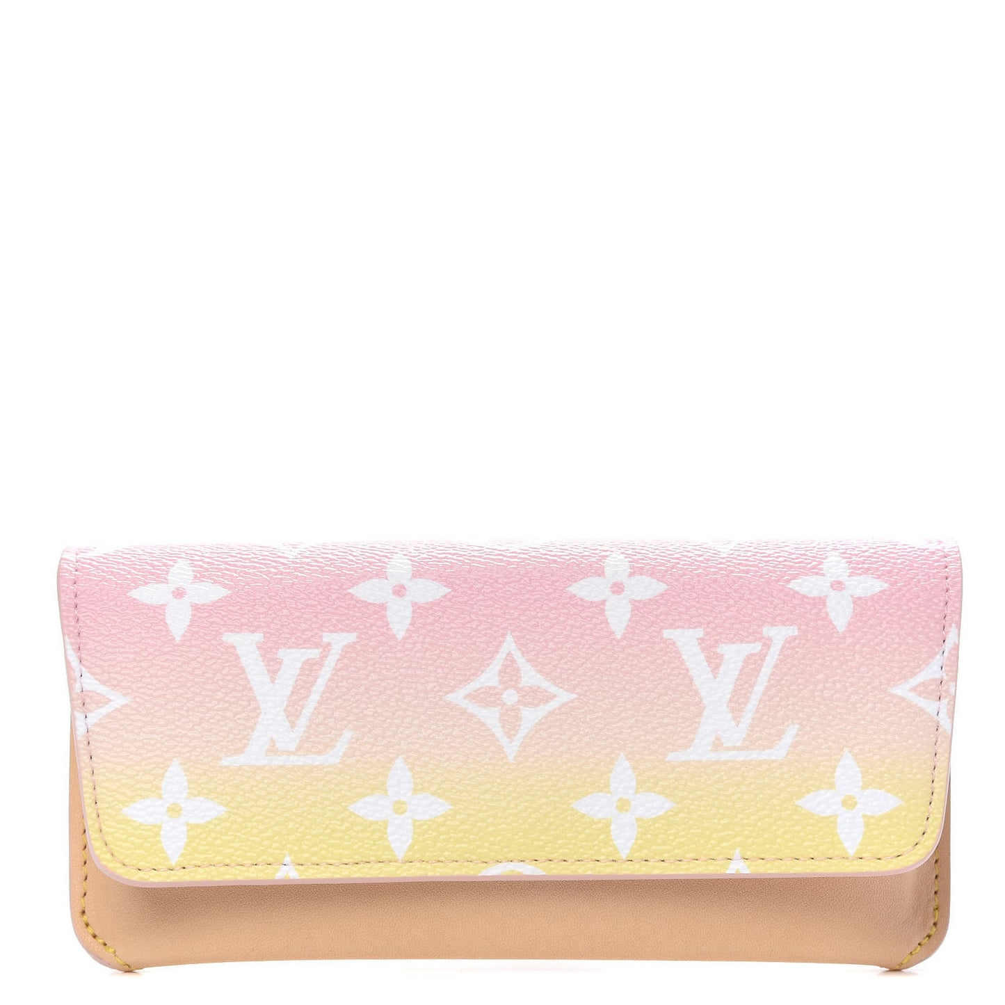 Monogram Giant By The Pool Woody Glasses Case Light Pink