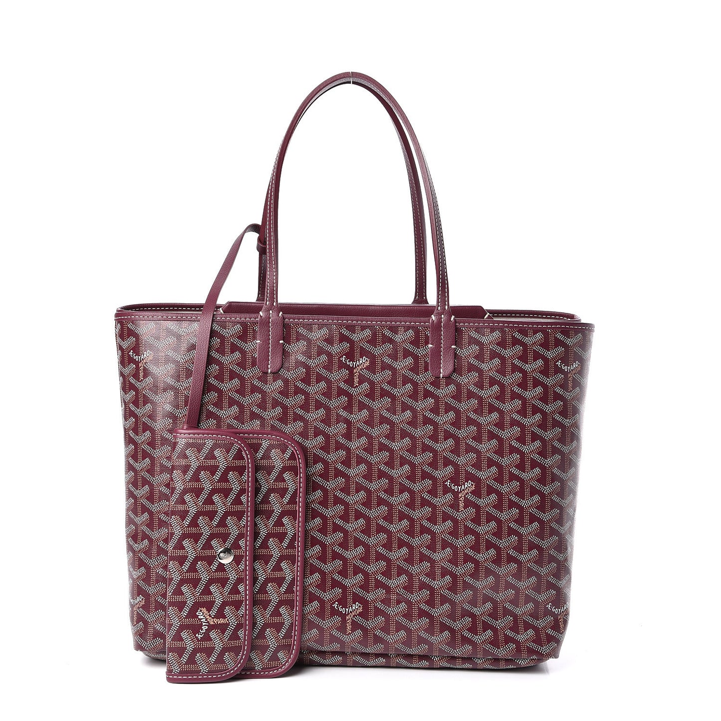 Goyardine Isabelle Tote Burgundy