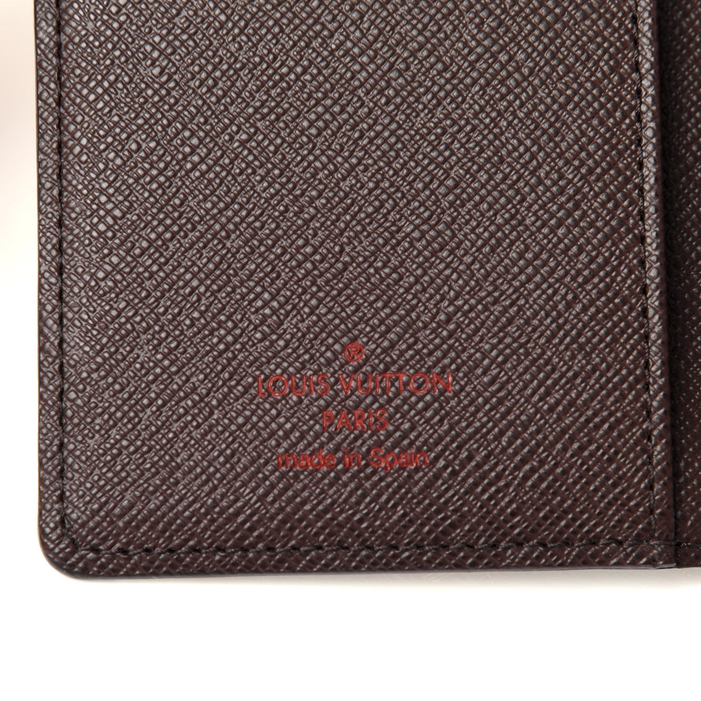 Damier Ebene Small Ring Agenda Cover