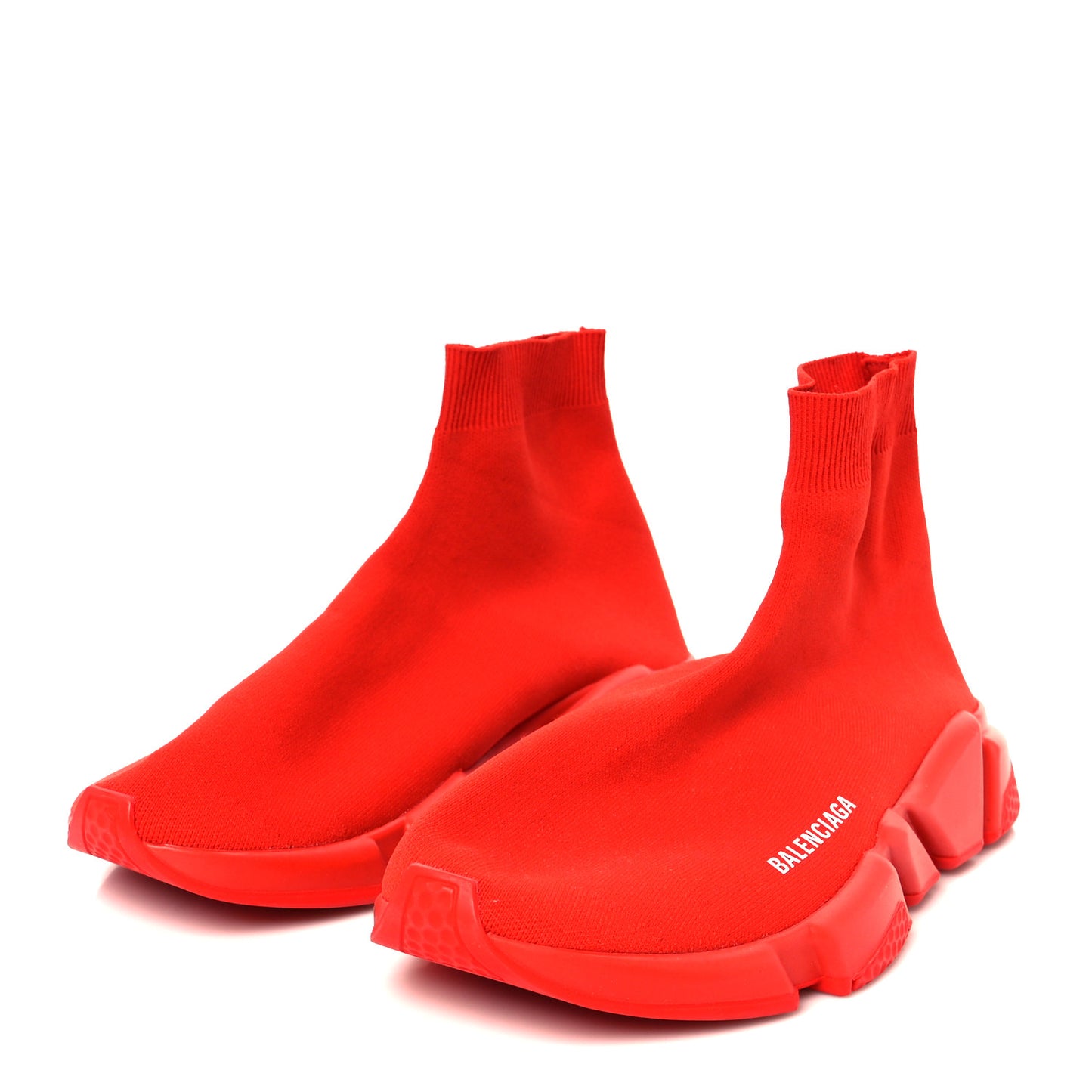 Neoprene Knit Mens Speed Sneakers 43 Red