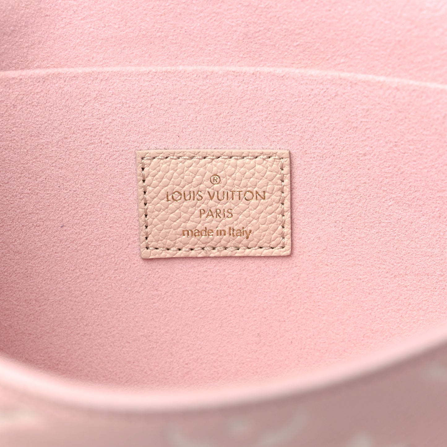 Empreinte Spring in the City Felicie Pochette Chain Wallet Pink Beige Yellow