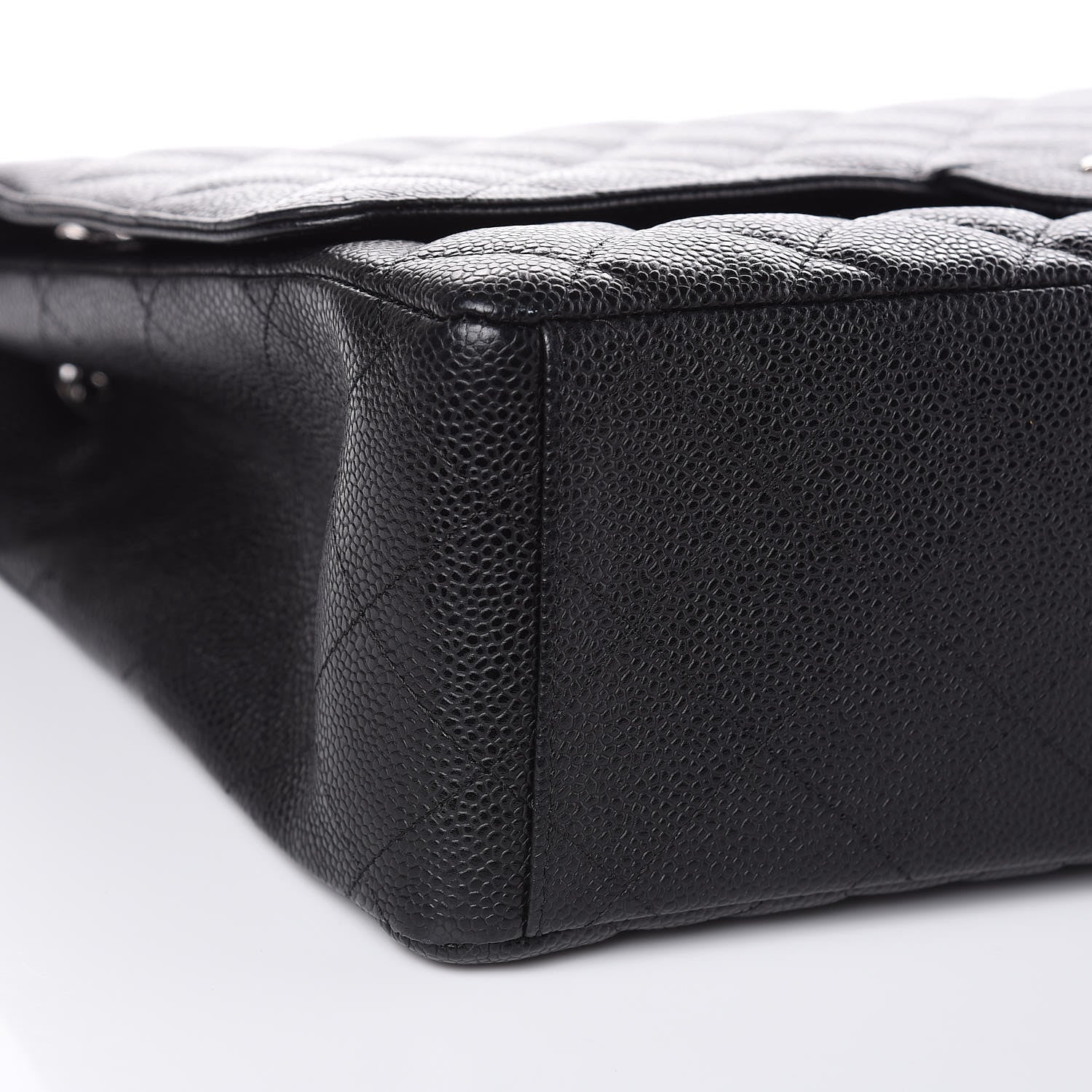 Chanel Caviar Quilted Maxi Single Flap Black 9 of 14