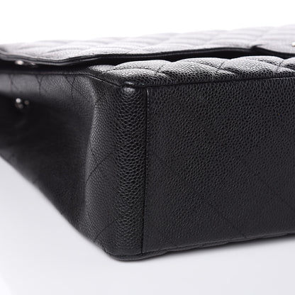 Chanel Caviar Quilted Maxi Single Flap Black 9 of 14