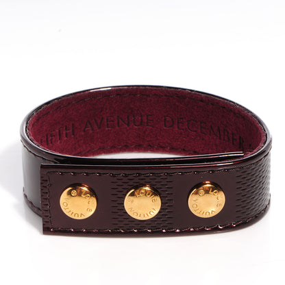 Louis Vuitton Damier Vernis Bracelet Carmine 3 of 5