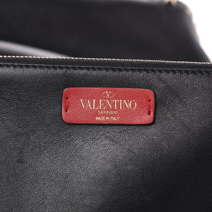 Valentino Garavani Vitello Rockstud Bucket Bag Black 7 of 14