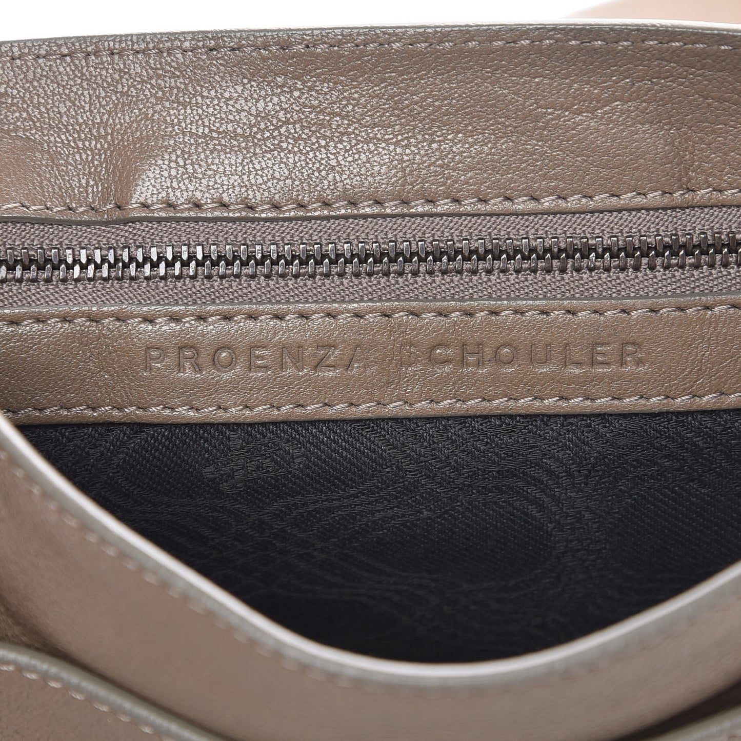 Lambskin PS1 Mini Pouch Messenger Smoke