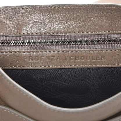 Proenza Schouler Lambskin PS1 Mini Pouch Messenger Smoke 6 of 10