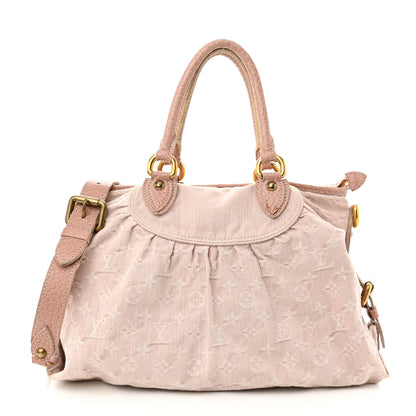 Louis Vuitton Denim Neo Cabby MM Rose 1 of 13