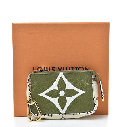 Louis Vuitton Monogram Giant Micro Pochette Accessories Kaki White 8 of 8