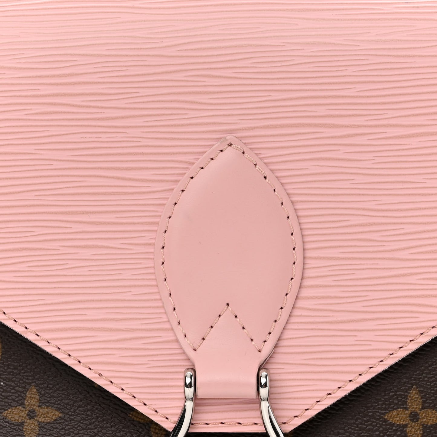 Monogram Epi Saint Michel Rose Ballerine