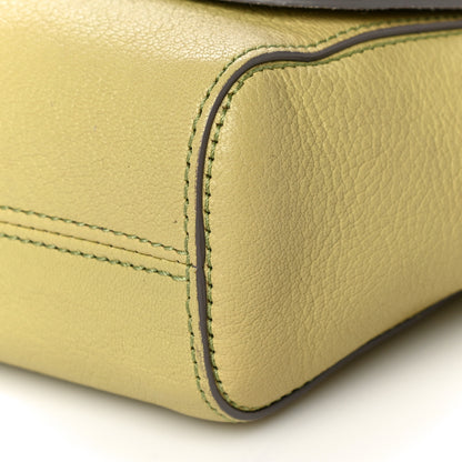 Mulberry Glossy Goatskin Small Lily Flap Pistachio 10 of 22