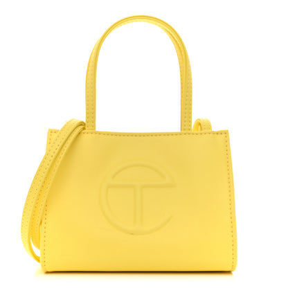 Telfar Vegan Leather Small Shopping Bag Margarine 1 of 10