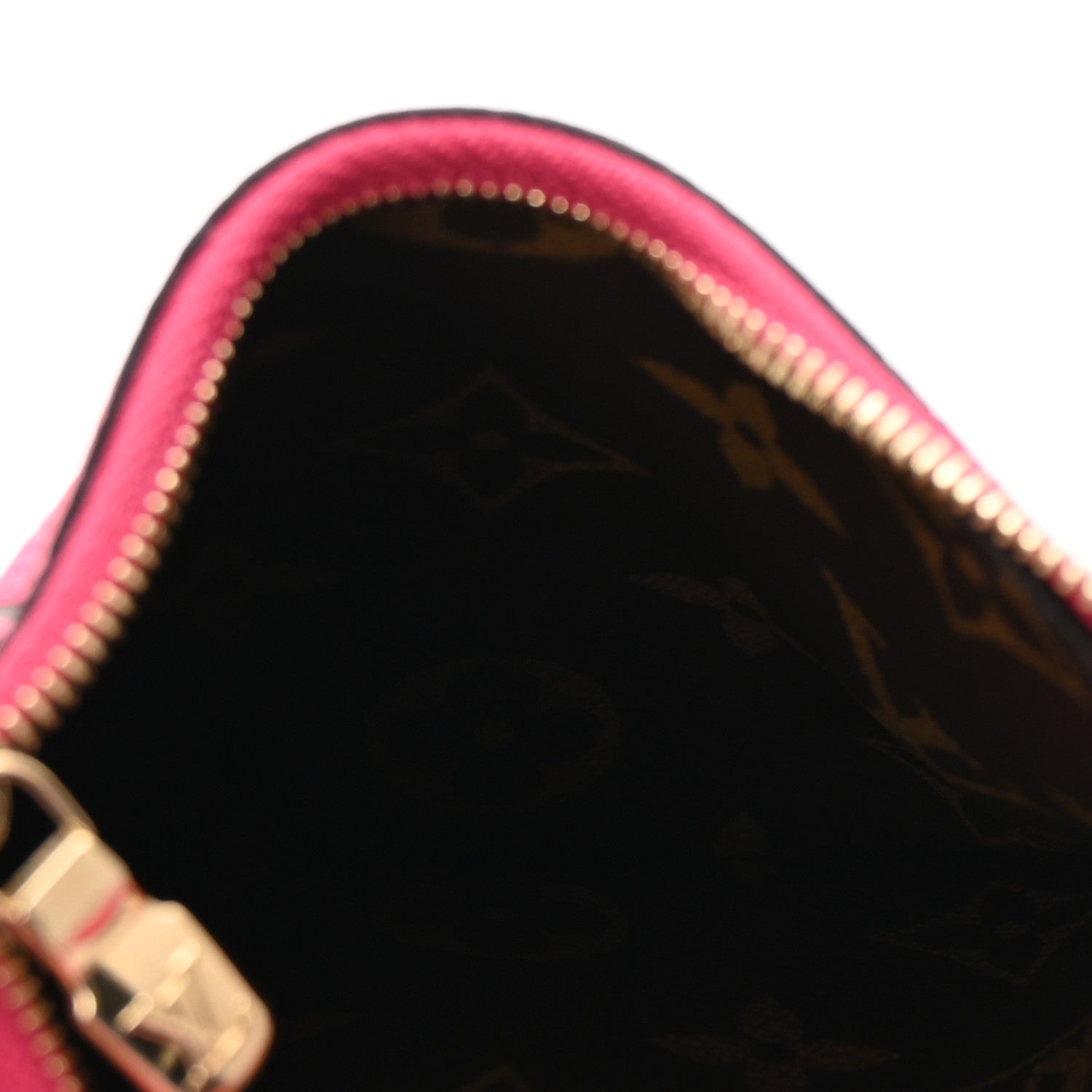 Louis Vuitton Calfskin Neverfull Inside Out BB Pochette Rose Pondichery 5 of 6